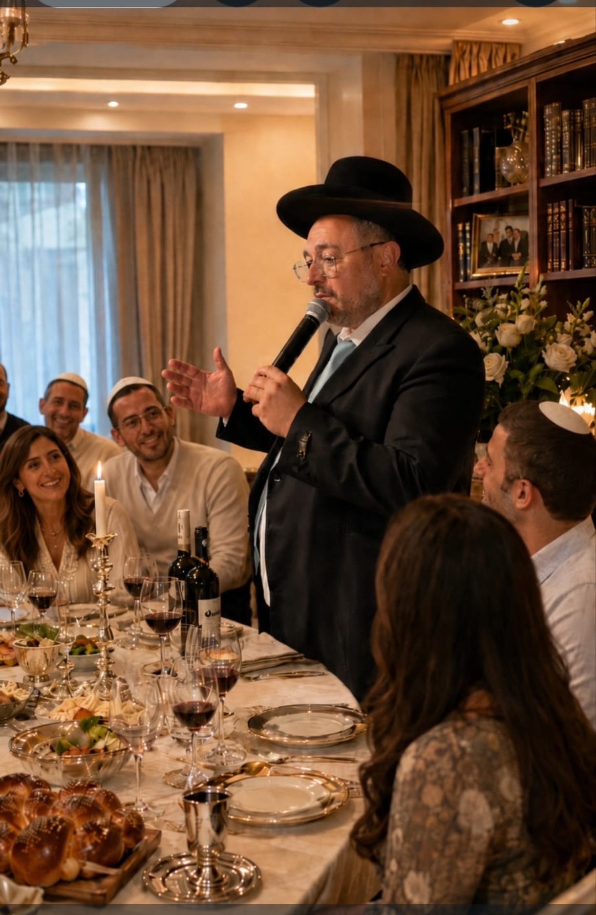 שבת חתן מלאה בשמחה